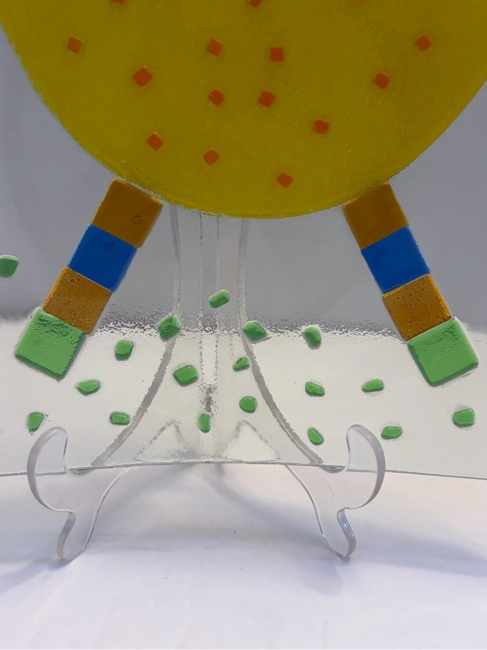 Whimsical Foreside Home & Garden Fused Slumped Glass 10